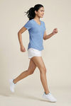 Zelocity Quick Dry Relaxed Top - Light Blue — thumbnail 5